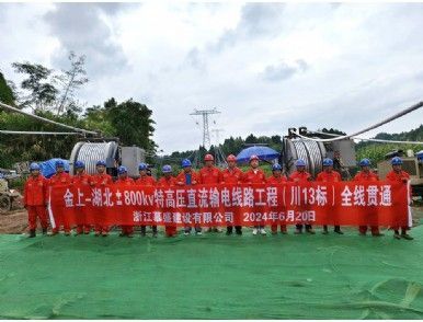 金上-湖北±800KV特高壓直流輸電線(xiàn)路工程